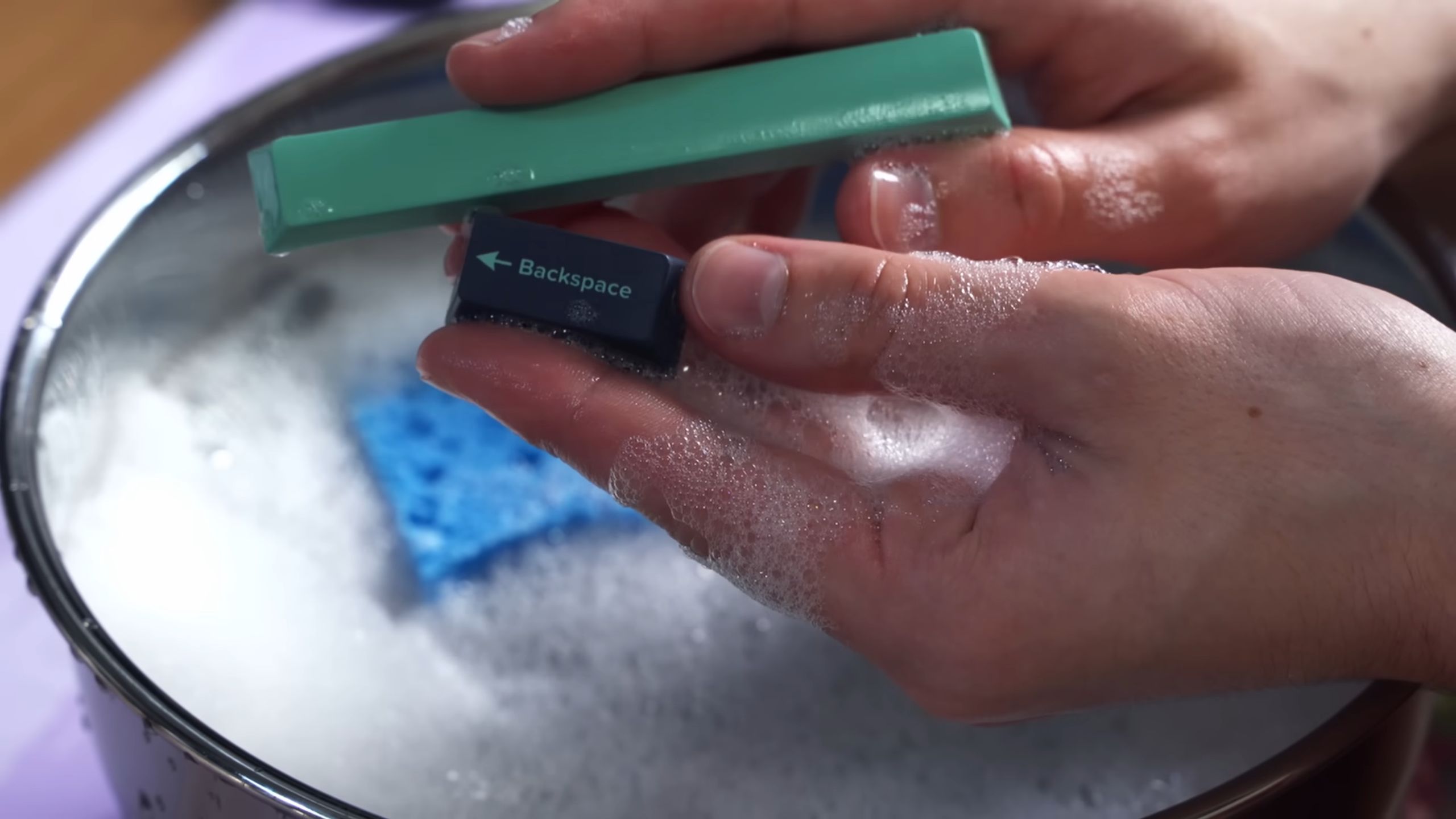 Clean Keyboard Safely DIY